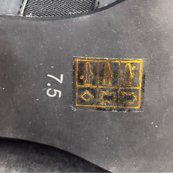 JEFFREY CAMPBELL Sz 7.5 Boots with Red Hollow Heel Alond Toe Ankle Booties NEW - Picture 7 of 9